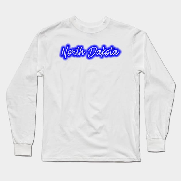 North Dakota Long Sleeve T-Shirt by arlingjd